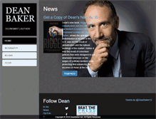 Tablet Screenshot of deanbaker.net